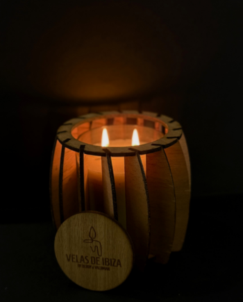 portavelas aurea velas de ibiza