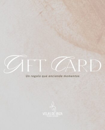 GIFT CARD · Taller de velas
